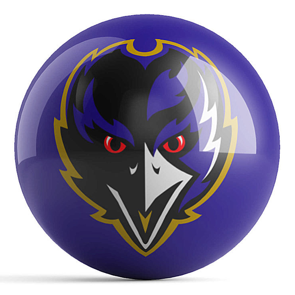 2016 Baltimore Ravens bowling ball
