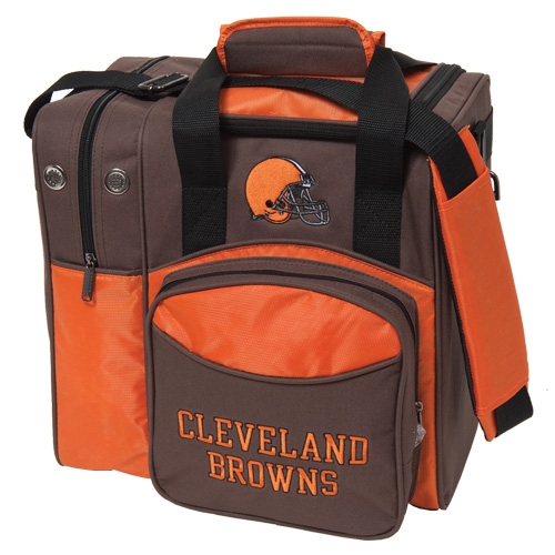 Cleveland Browns Single Tote Nfl Team 1 Ball Bowling Bag