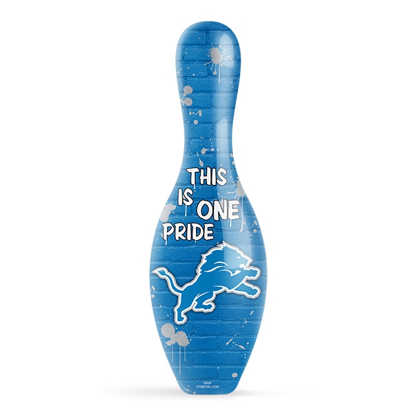 NFL Graffiti Wall Detroit Lions Pin