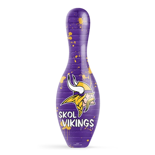 NFL Graffiti Wall Minnesota Vikings Pin